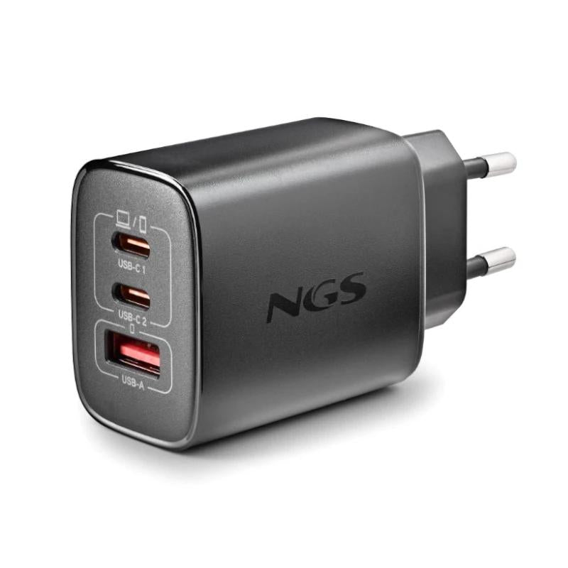 NGS Carregador GAN ULTRARAPIDO 65W USB-C+ USB-A - imagem 3