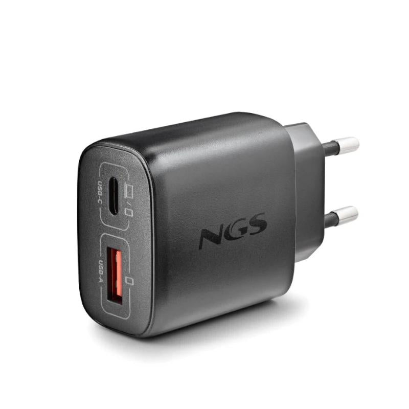 NGS Carregador GAN ULTRARAPIDO 45W USB-C+ USB-A - imagem 3