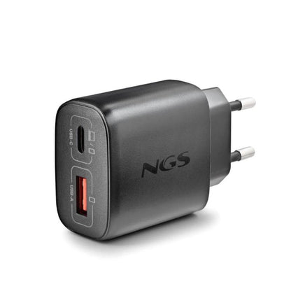 NGS Carregador GAN ULTRARAPIDO 45W USB-C+ USB-A - imagem 3