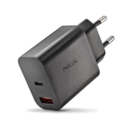 NGS Carregador GAN ULTRARAPIDO 20W USB-C+ USB-A - imagem 2