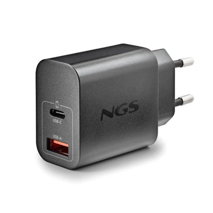 NGS Carregador GAN ULTRARAPIDO 20W USB-C+ USB-A - imagem 3