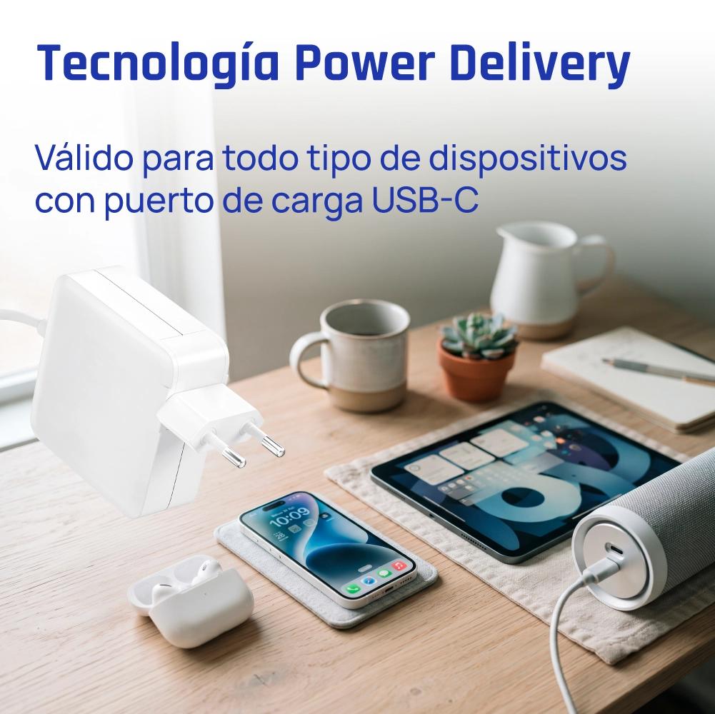 Carregador para Portátil iggual tipo C 140W MacBook - imagem 3