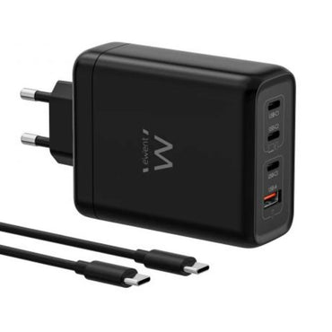EWENT Carregador USB 140W GaN Fast 4-Portas 2m - imagem 2