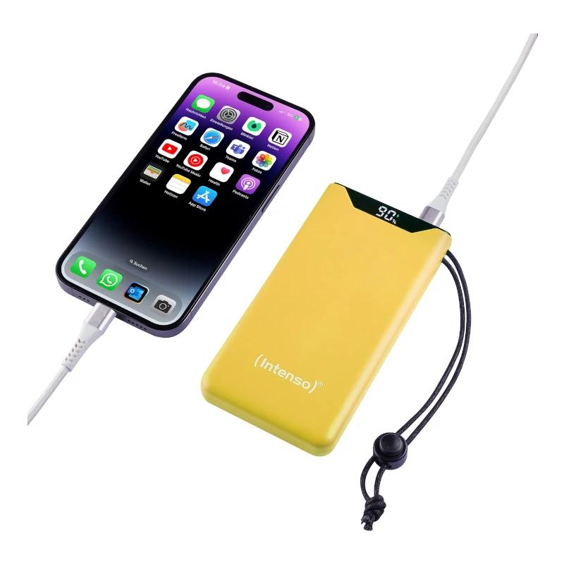 Powerbank Intenso | F10000 | 10000 mAh | Amarelo - imagem 4