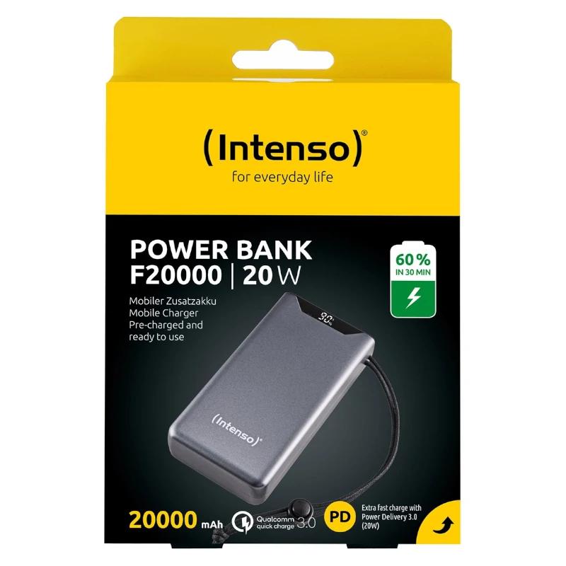 Powerbank Intenso F20000 20000 mAh Cinzento - imagem 2