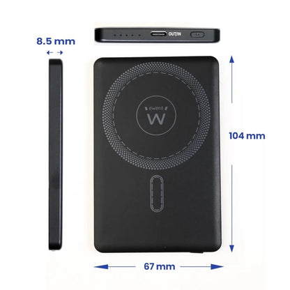 Powerbank Ewent SLIM 5000mAh MagSafe PD 20W - imagem 4