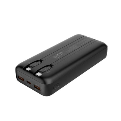 Powerbank CoolBox DP20 20000MAH LCD Preto Carg Ráp - imagem 3