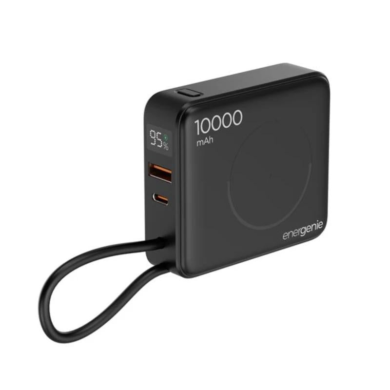 Powerbank Gembird Sem Fios 10000 mAh Preto