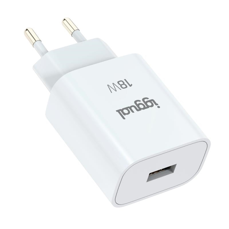 iggual Carregador 1xUSB-A carga rápida QC3.0 18W - imagem 2
