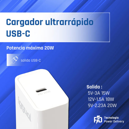 iggual Carregador rápido USB PD tipo C 20W - imagem 3