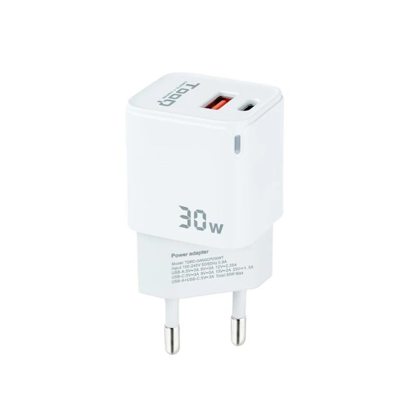 TOOQ Carregador Parede GAN USB-C/USB-A 30W - imagem 2