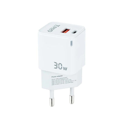TOOQ Carregador Parede GAN USB-C/USB-A 30W - imagem 2