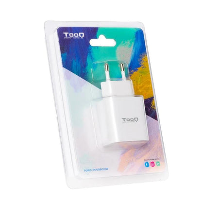 Tooq Carregador Parede USB-C PD3.0 20W Branco - imagem 4