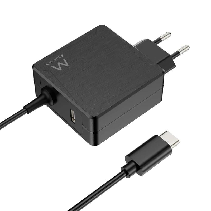 EWENT Carregador USB-C PD 45W +Puerto usb-A - imagem 2