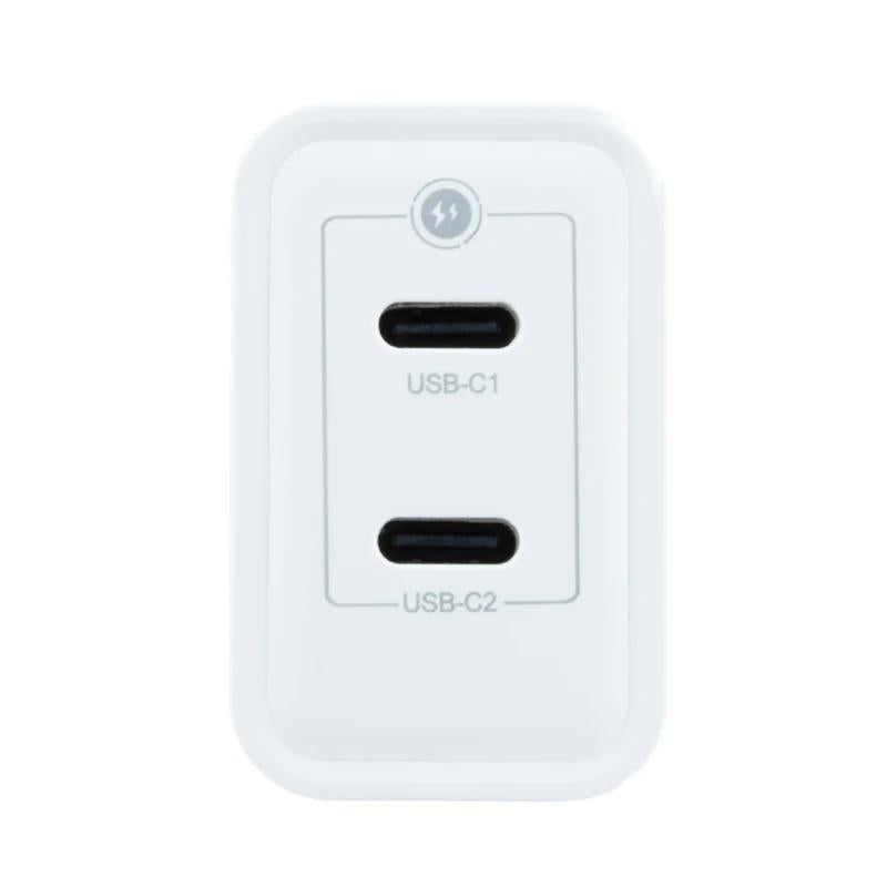 Coolbox Carregador Gan 35W USB-C/USB-C Parede - imagem 3