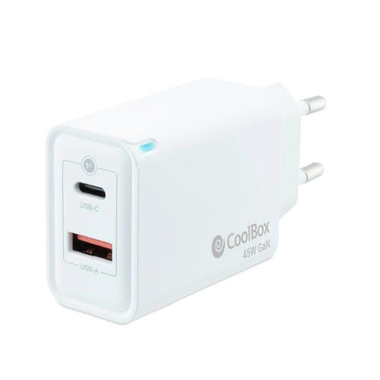Coolbox Carregador Parede GAN 45W USB-C/USB-A - imagem 2