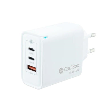 Coolbox Carregador Parede GAN 65W USB-C/USB-C/USB-A - imagem 2