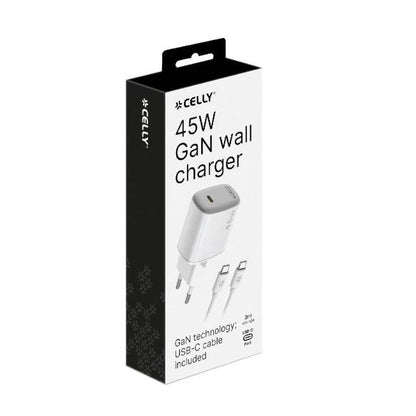 Celly Carregador 45W Usb-C + Cabo Usb-C - imagem 5