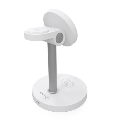 Aisens Carregador Sem Fios USBC 15W 3 em 1 Branco - imagem 4
