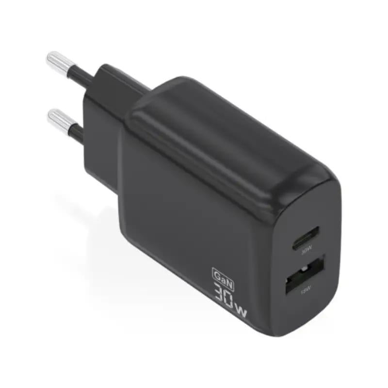 Aisens Carregador GaN 30W USB-C PD3.0 QC4.0 USB-A - imagem 2