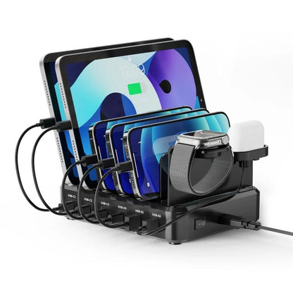 EWENT estación de carga 6 USB 130w Reloj-Auric - imagem 2