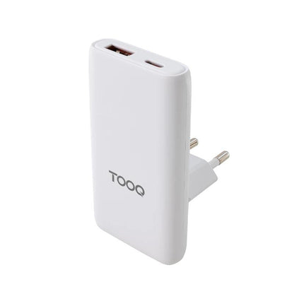 Tooq Carregador Parede GAN USB-C/PD + USB-A/QC 65W - imagem 2