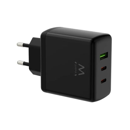 EWENT Carregador Gan Fast 65W 2 USB-C PD-1USB-A QC - imagem 2