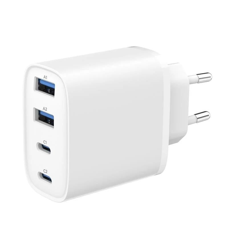 Gembird Carregador rápido USB PD 4 Portas 40 W GaN