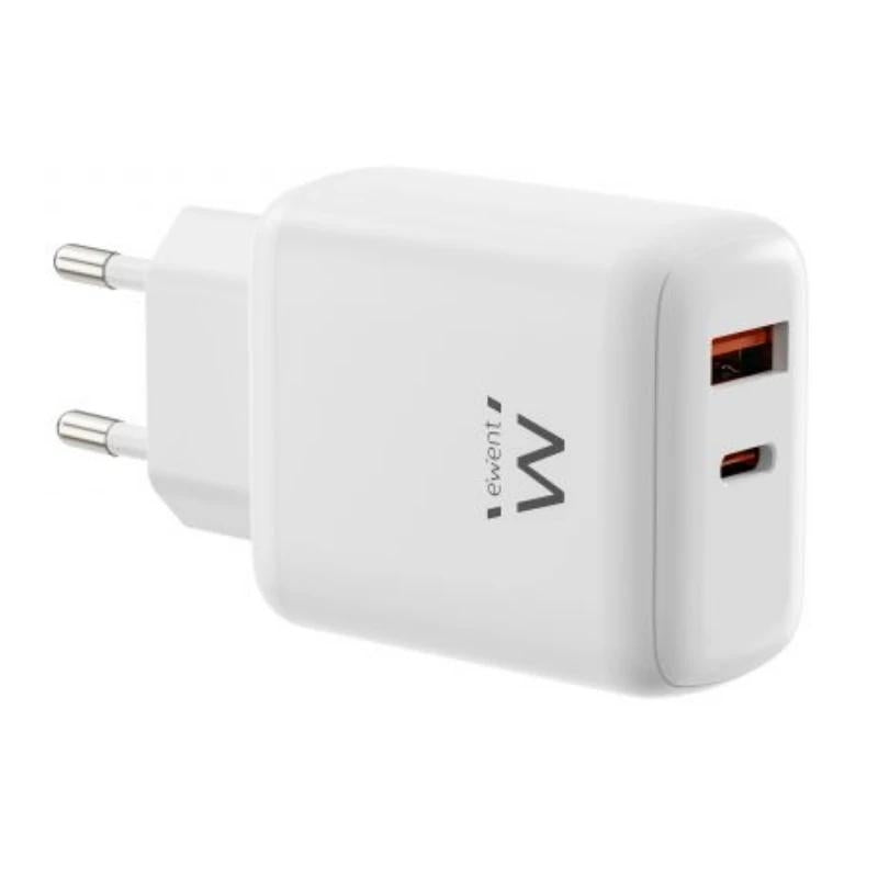 EWENT Carregador RAPIDO GAN DE 45W /USB-C PD e USB-A - imagem 2