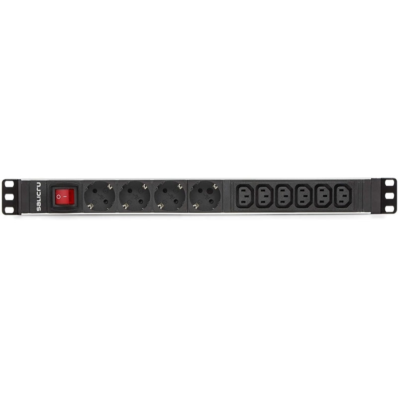Tomada Múltipla Salicru SPS 4F+6F PDU SCH+C13/C14 - imagem 2