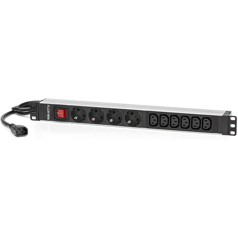 Tomada Múltipla Salicru SPS 4F+6F PDU SCH+C13/C14 - imagem 5