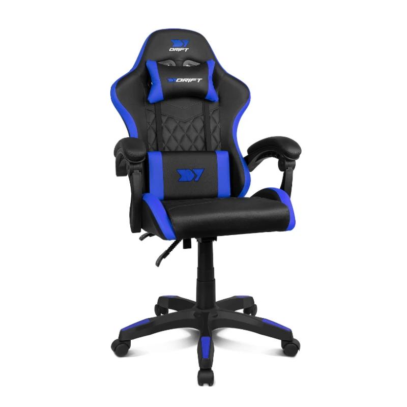 Cadeira Gaming Drift DR35 preto/azul - imagem 2