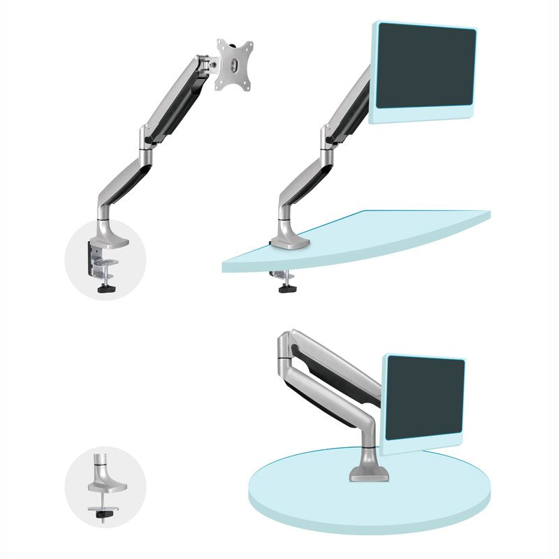 Suporte TV TooQ mesa incli/gira 1 brazo 13" a 32" - imagem 5