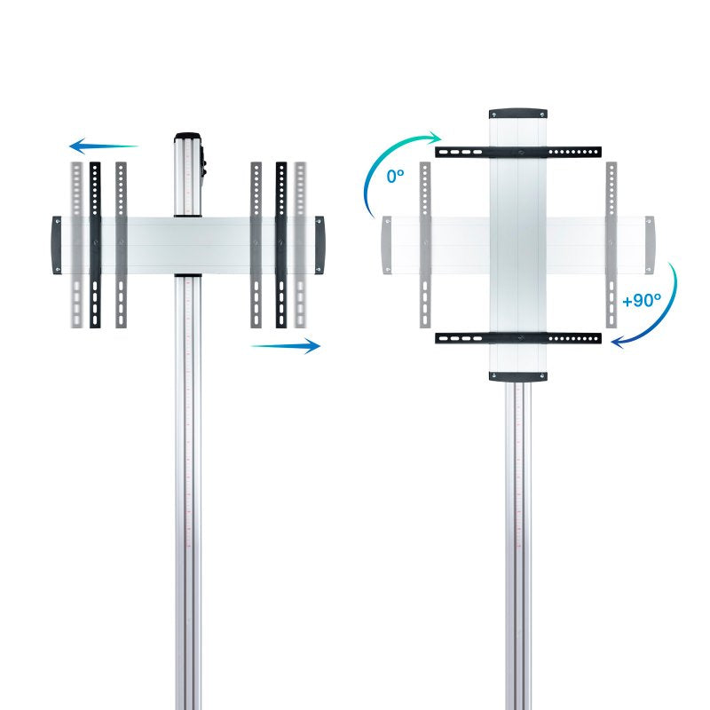 Tooq FS2270M-B Soporte suelo fijo 37-70" - imagem 4