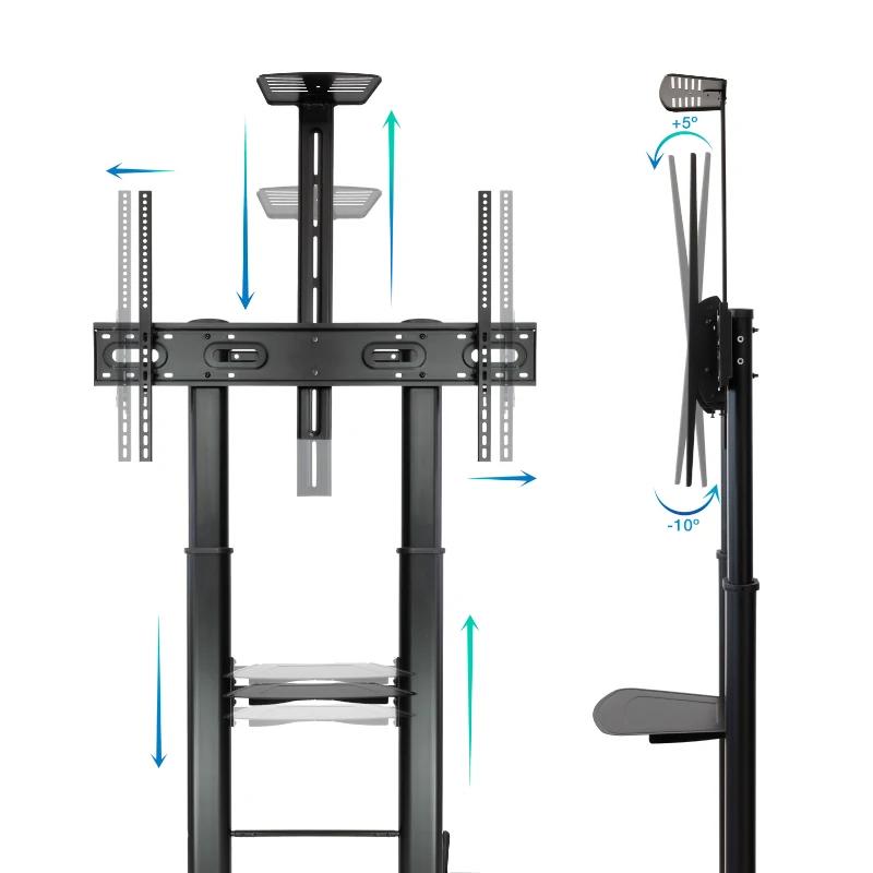 Tooq Soporte Suelo/Parede fijo HIPERION 55"-100" - imagem 4