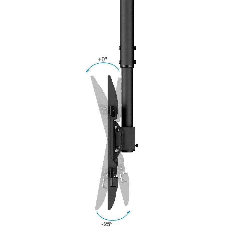 Suporte TV Tooq LPCE1186TSLI-B Teto TV 43"-86" - imagem 3
