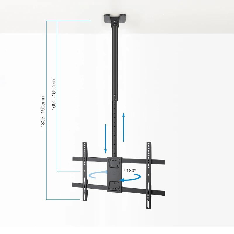 Suporte TV Tooq LPCE1186TSLI-XL-B Teto TV 43"-86" - imagem 5