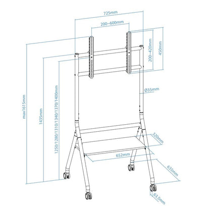 Tooq IDreams Soporte suelo pantallas 37"-86" - imagem 5