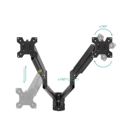 Suporte TV Tooq Parede LP1434TNR-B 2 brazo 13-34 Preto - imagem 3