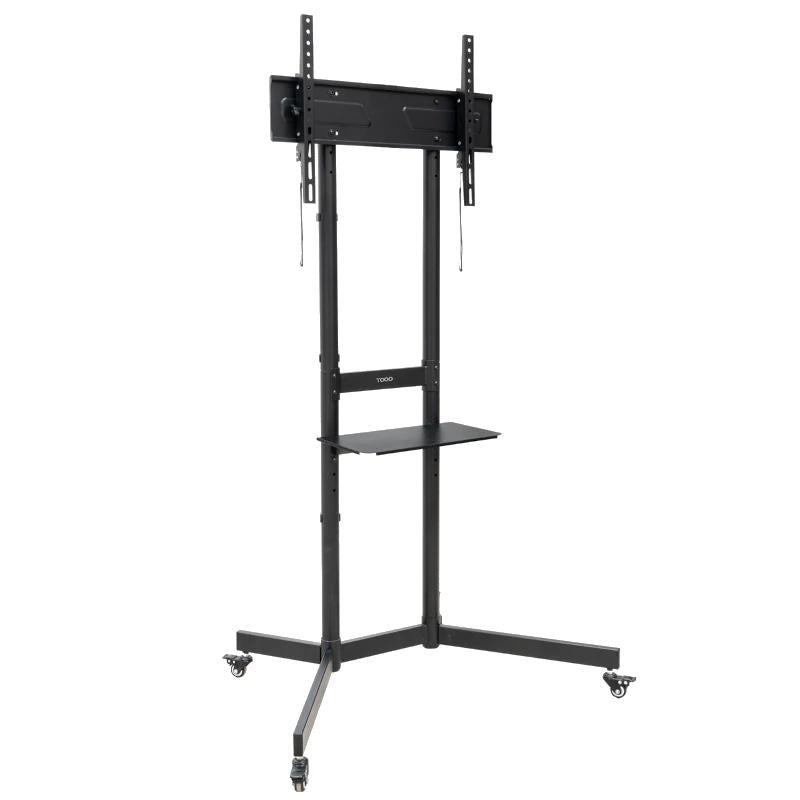 Suporte TV Tooq Suelo Ruedas "KEFRÉN" 37-70", Preto - imagem 2