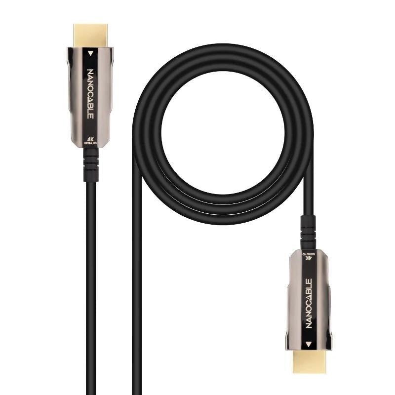 Cabo HDMI Nanocable v2.0 AOC 4K@60HZ 18Gbp 20 m - imagem 2