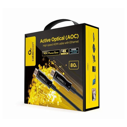 Cabo HDMI Gembird Cabo AOC HDMI Alta Velocidade Premium,80 m - imagem 2