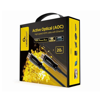 Cabo HDMI Gembird Cabo AOC HDMI Alta Velocidade Premium,20 m - imagem 2