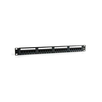 Painel para Bastidor 2LAN Patch Painel 19" CAT6 24 Portas UTP
