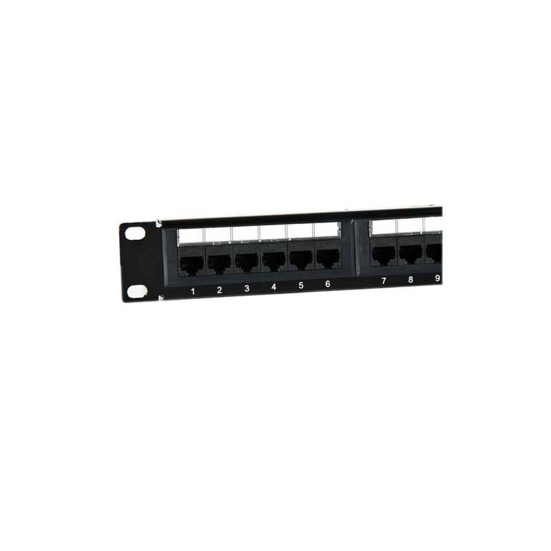 Painel para Bastidor 2LAN Patch Painel 19" CAT6 24 Portas UTP - imagem 4