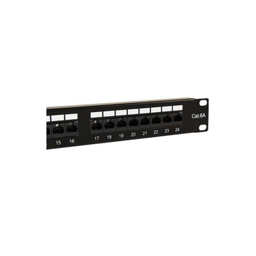 Painel para Bastidor 2LAN Patch Painel 19" CAT6A 24 Portas UTP - imagem 2