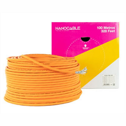 Cabo de Rede Nanocable Cabo vermelho CAT7 CPR LSZH AWG23 100M - imagem 2