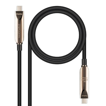 Cabo USB Nanocable Cabo USB3.2 Gen2x1 AOC 60W 8K, 5m - imagem 2