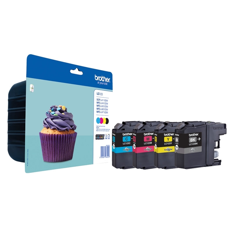 Brother Cartucho Multipack LC123VALBP - imagem 2