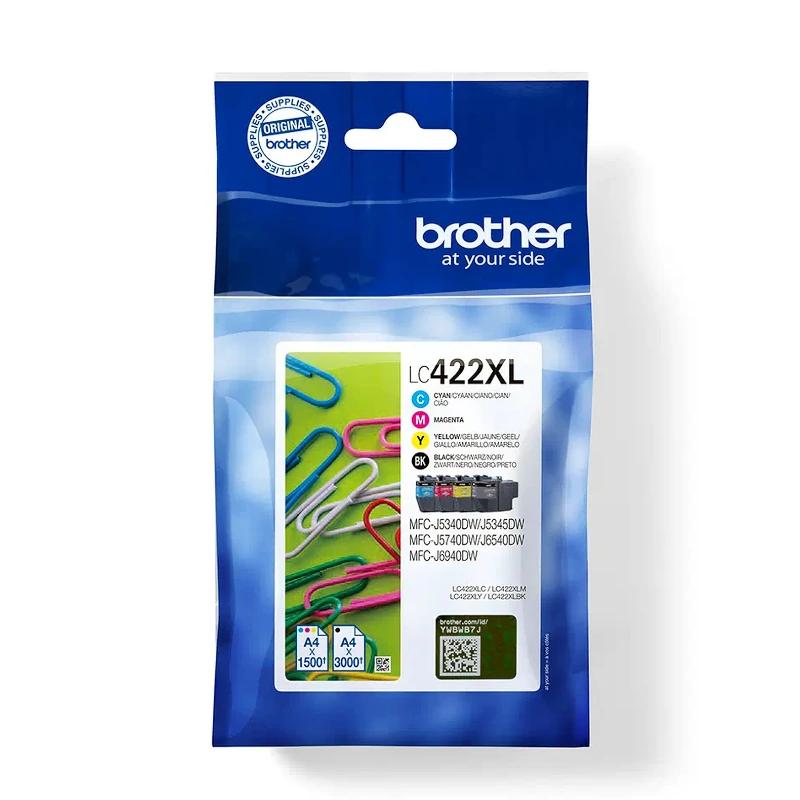 Brother Cartucho Multipack LC422XLVAL - imagem 4